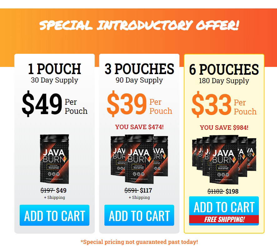 Java Burn - best pricing